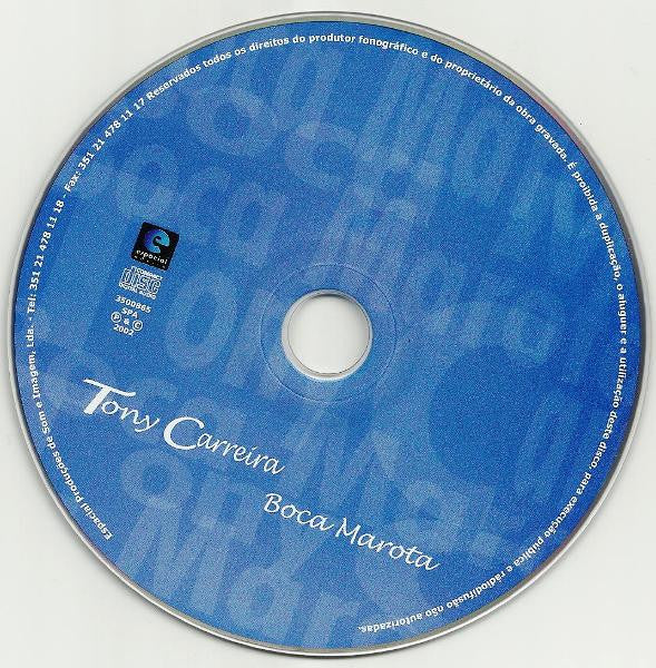 CD Tony Carreira – Boca Marota - USADO